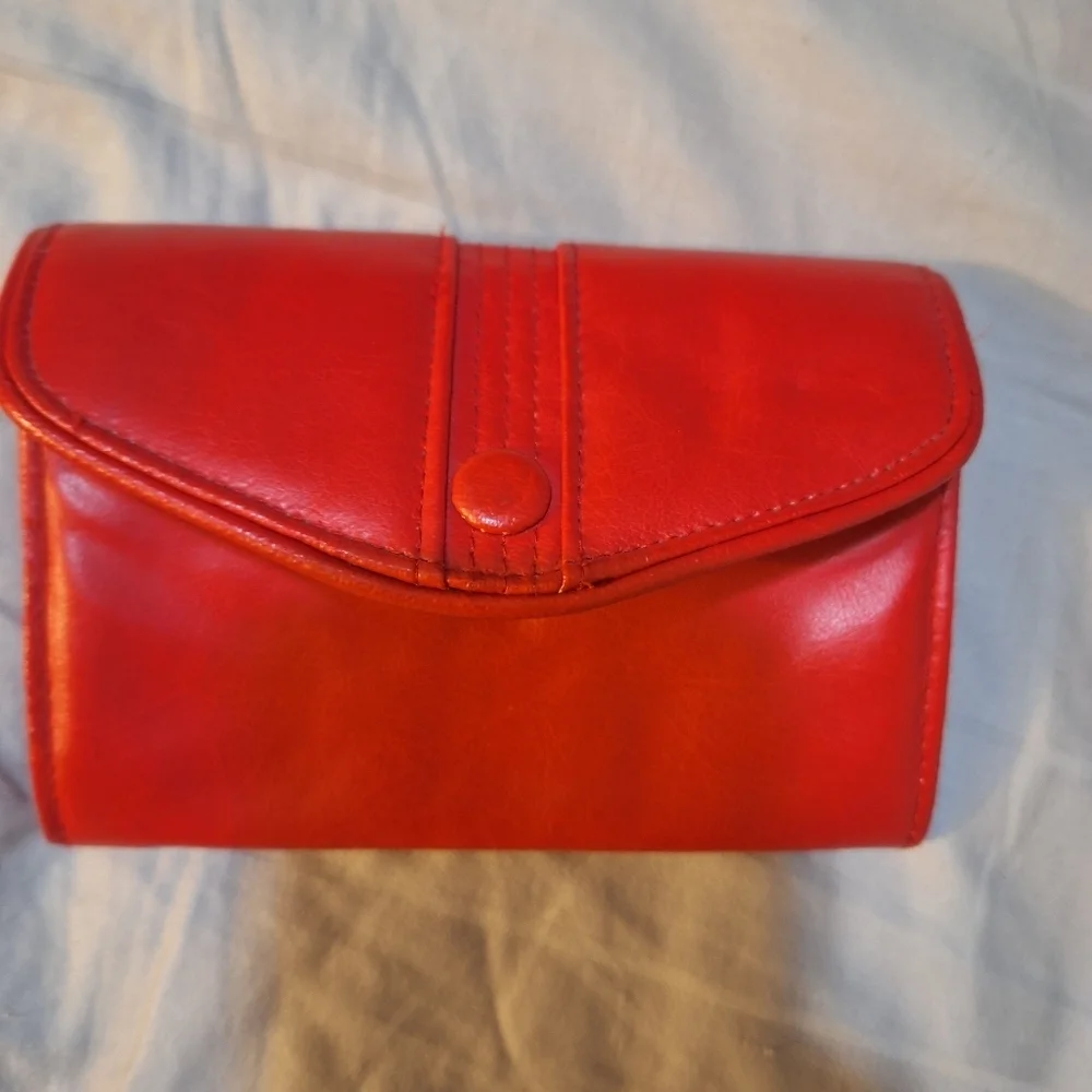Roger Gimbel Accessories Red Wallet Small
